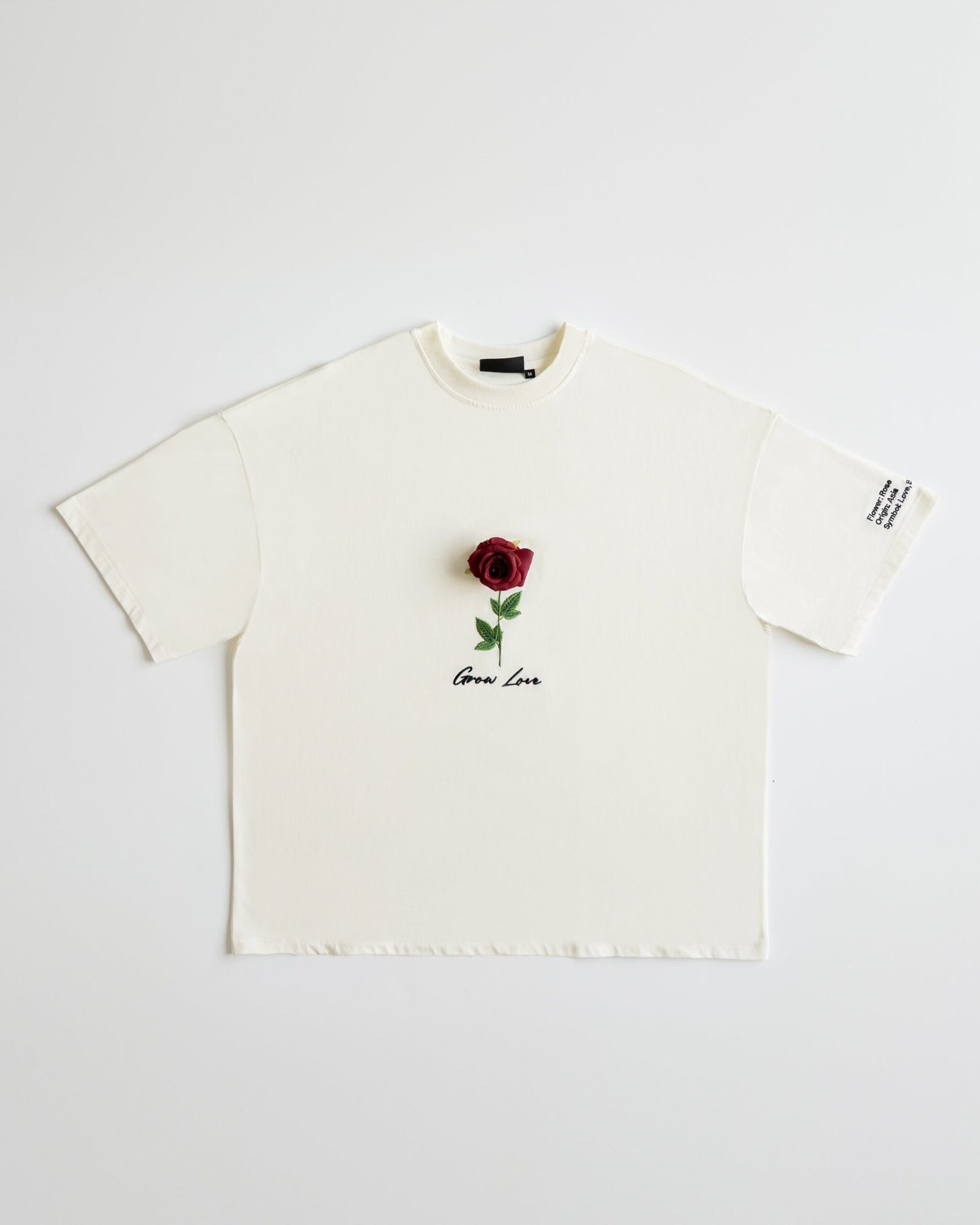 Off White Box Tee – Below the Bloom (+1 Flower) — view 10