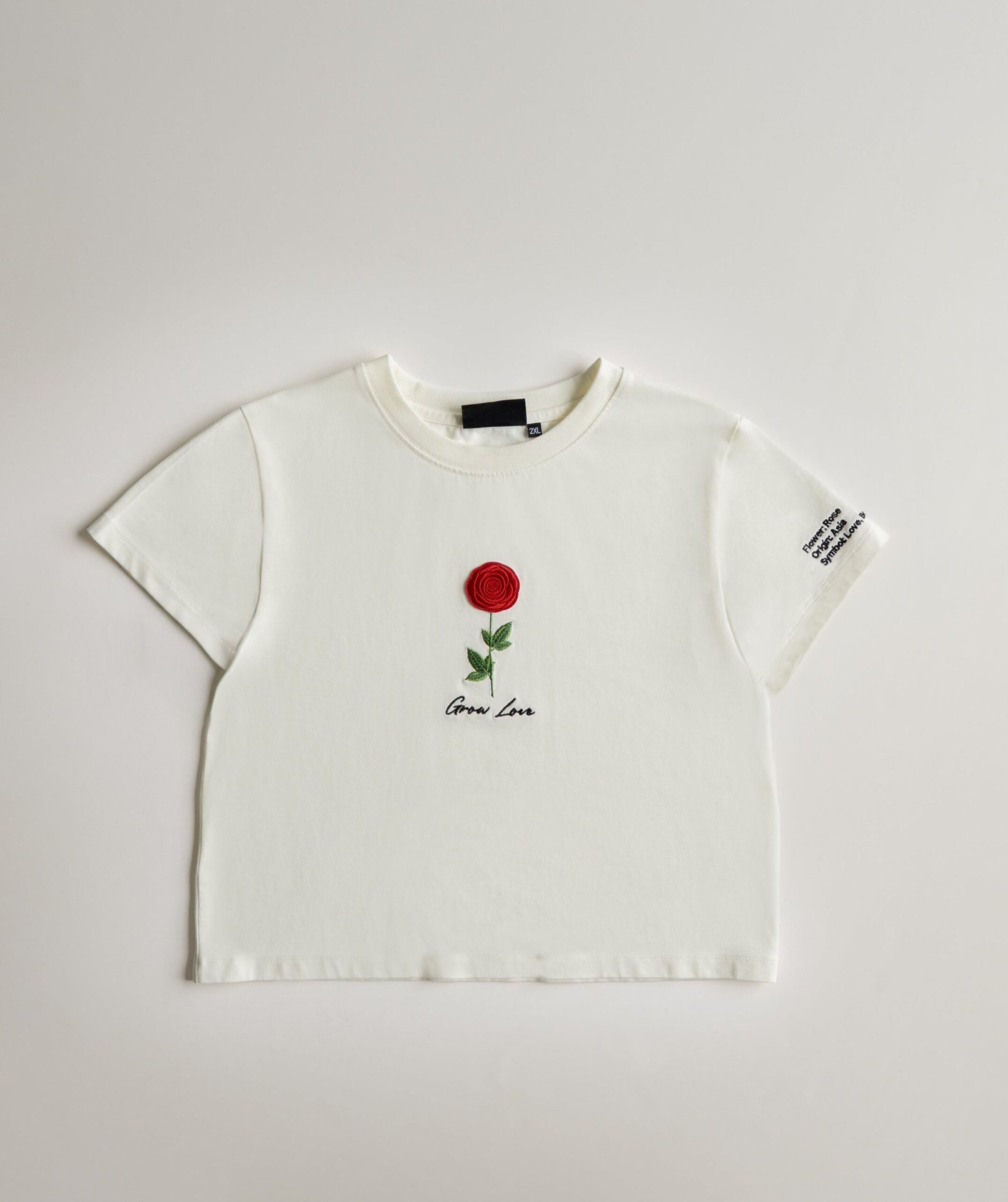 Off White Short Tee – Below the Bloom (Shirt Only) — view 3