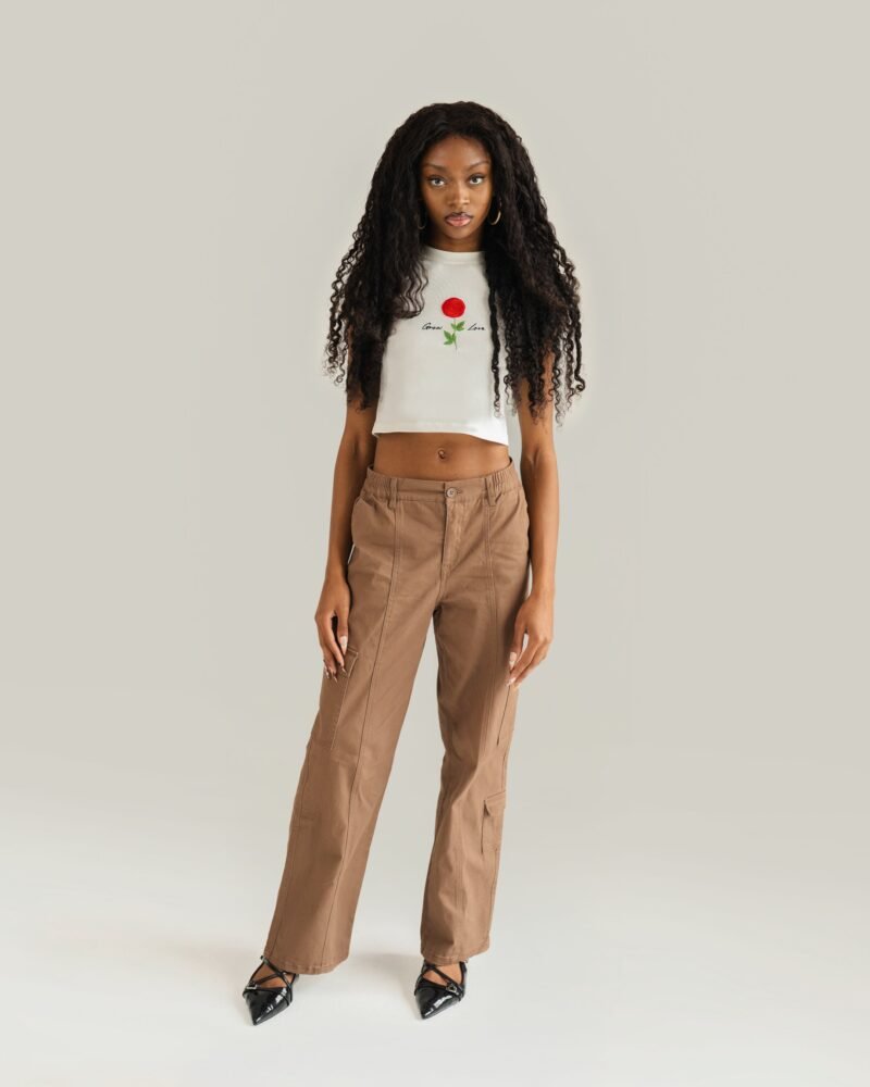 Off White Short Tee – In Between Bloom (Shirt Only)