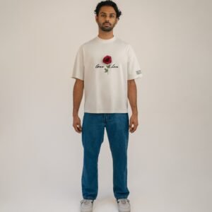 Off White Box Tee – In Between Bloom (+1 Flower)