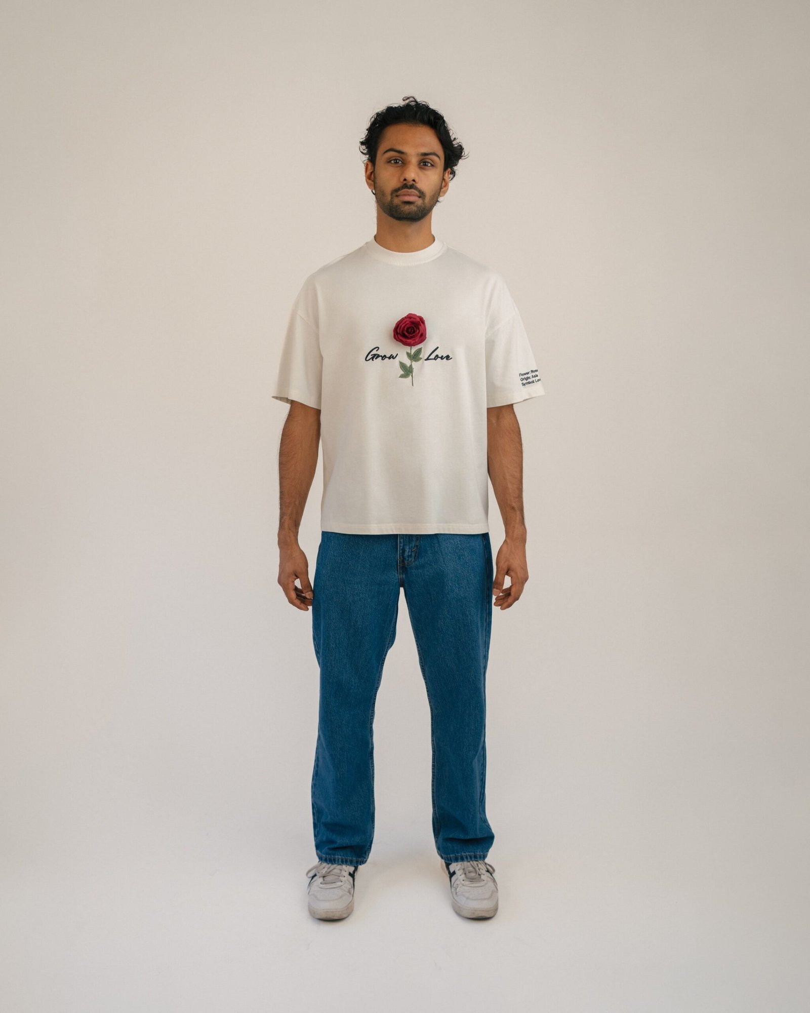 Off White Box Tee – In Between Bloom (+1 Flower)