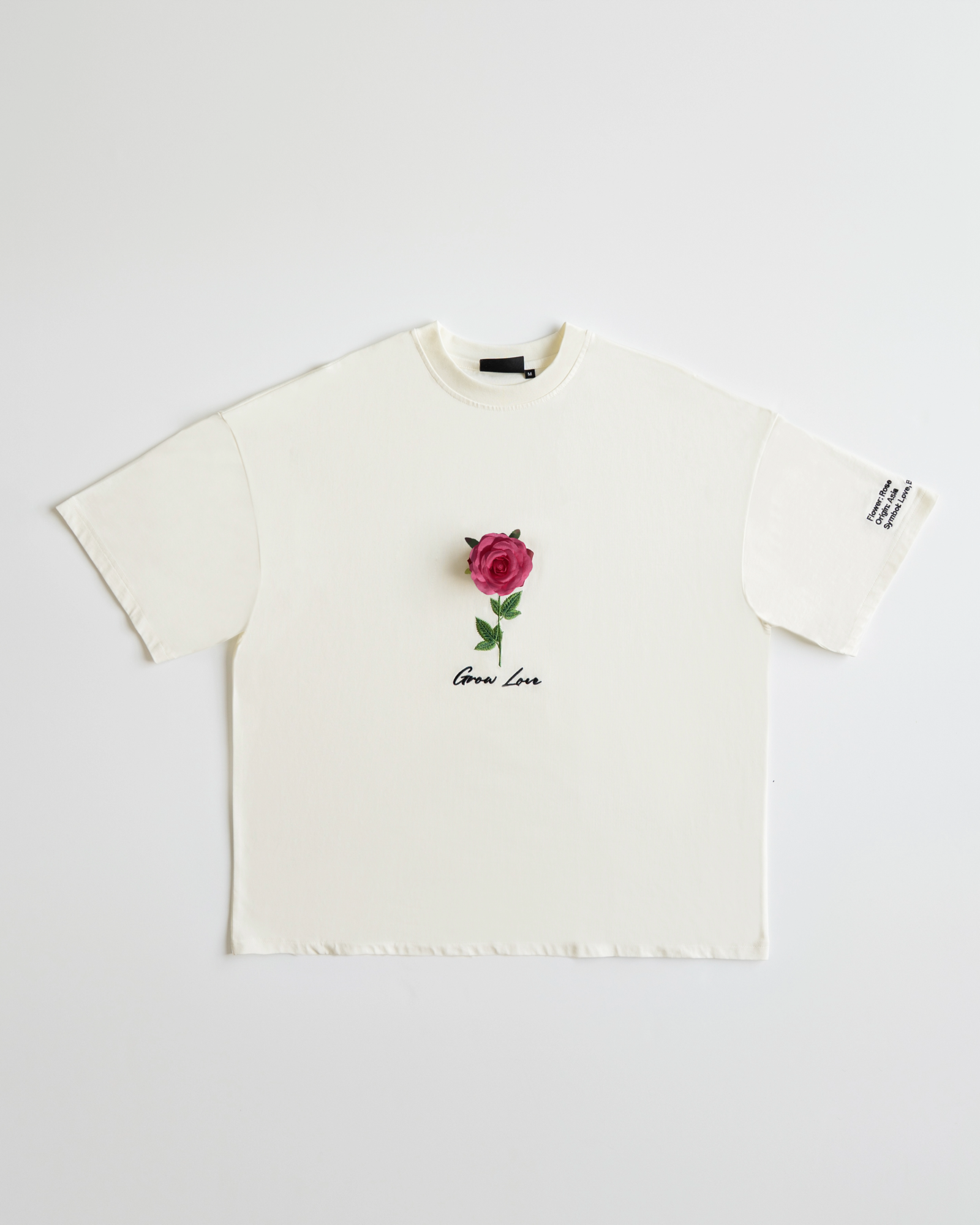 Off White Box Tee – Below the Bloom (+1 Flower) — view 6