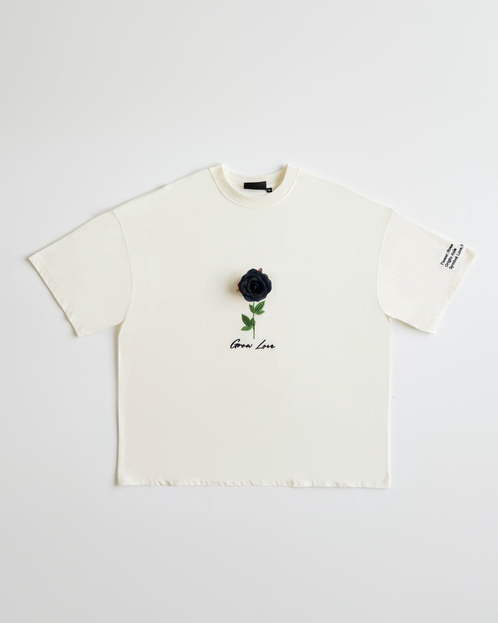 Off White Box Tee – Below the Bloom (+1 Flower) — view 7