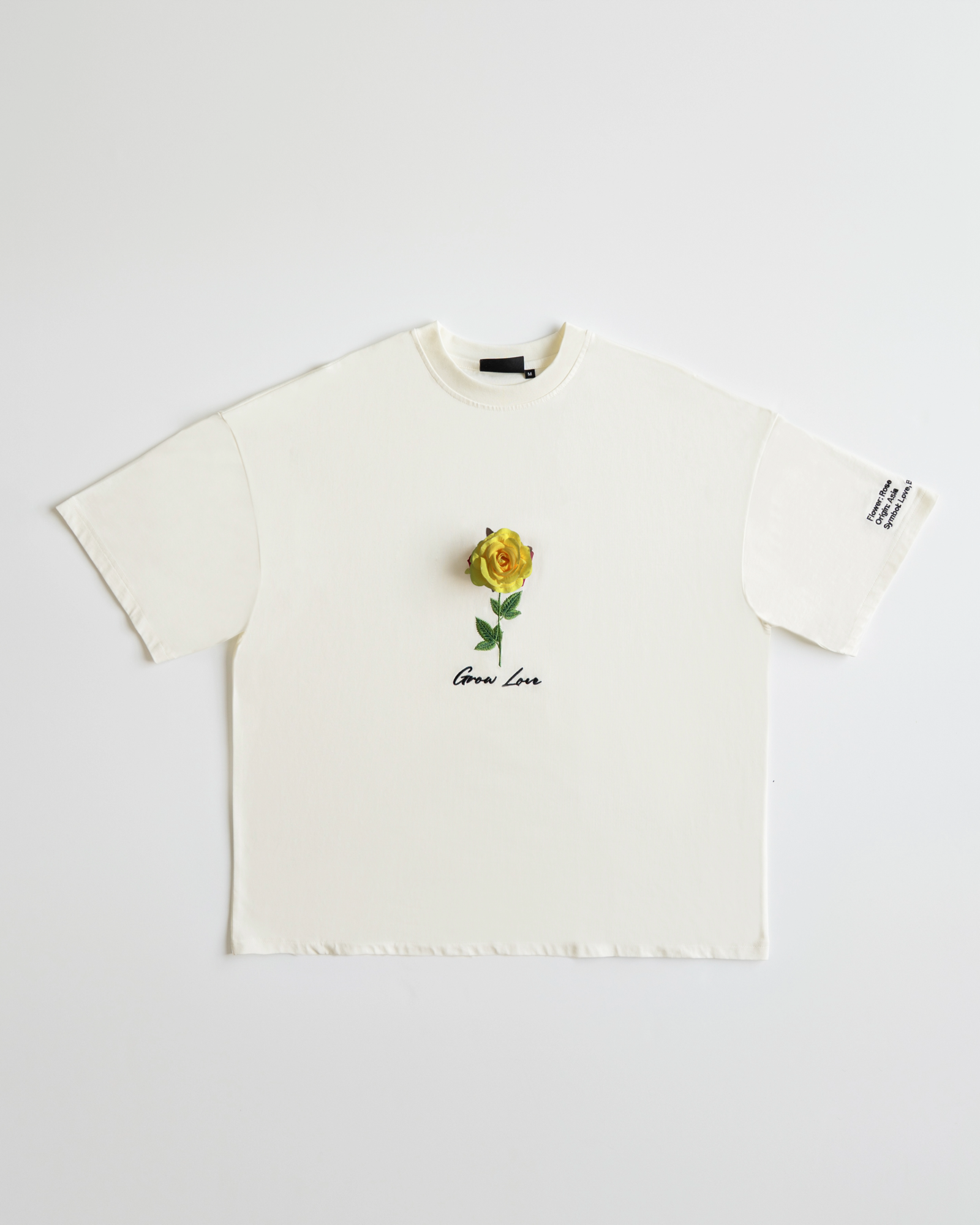 Off White Box Tee – Below the Bloom (+1 Flower) — view 8