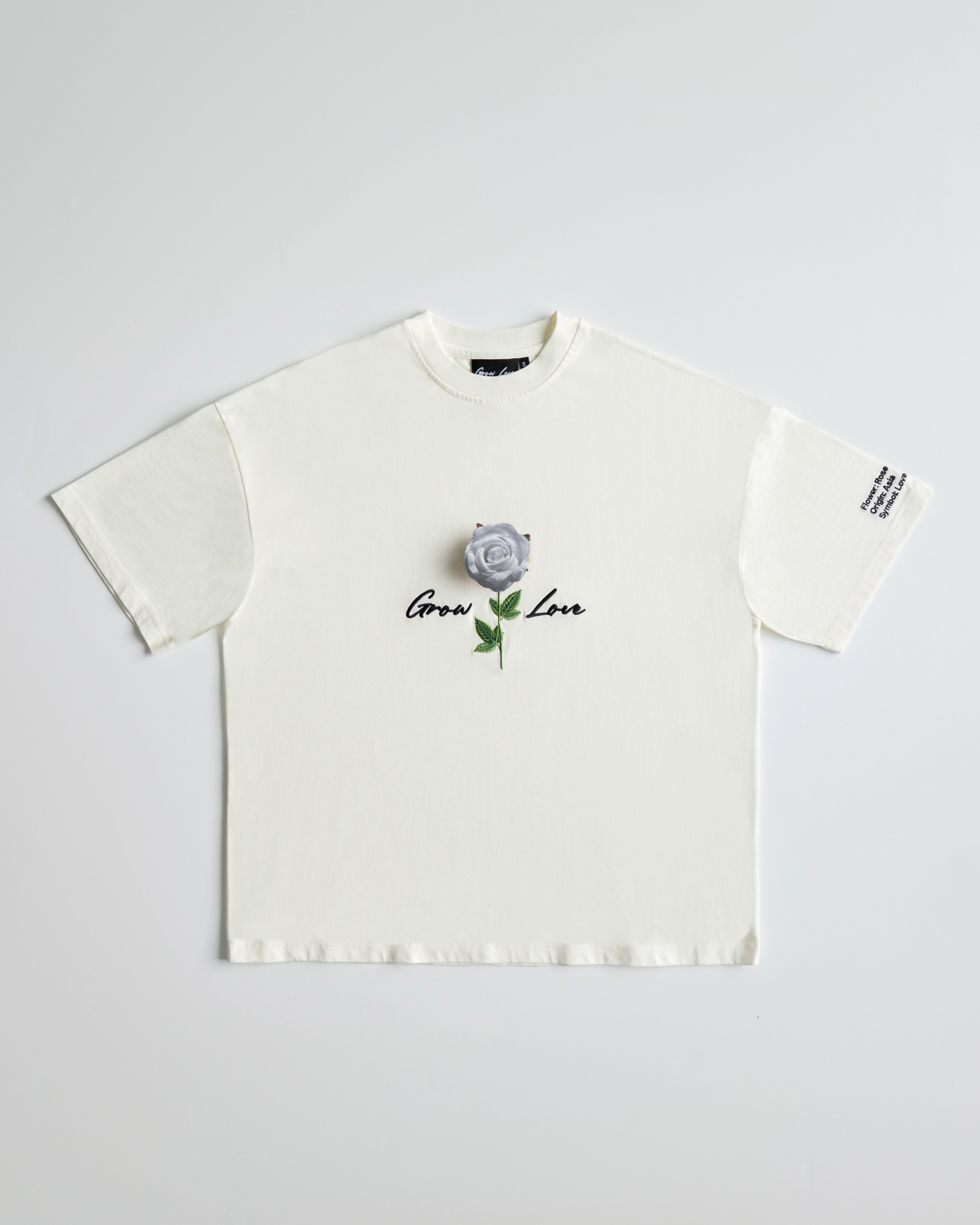 Off White Box Tee – In Between Bloom (+1 Flower) — view 7
