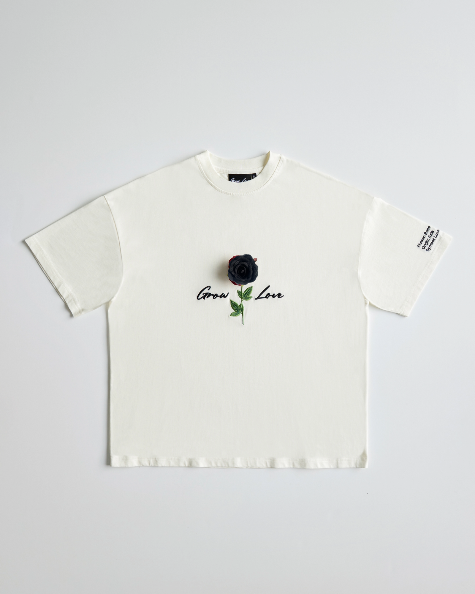 Off White Box Tee – In Between Bloom (+1 Flower) — view 10