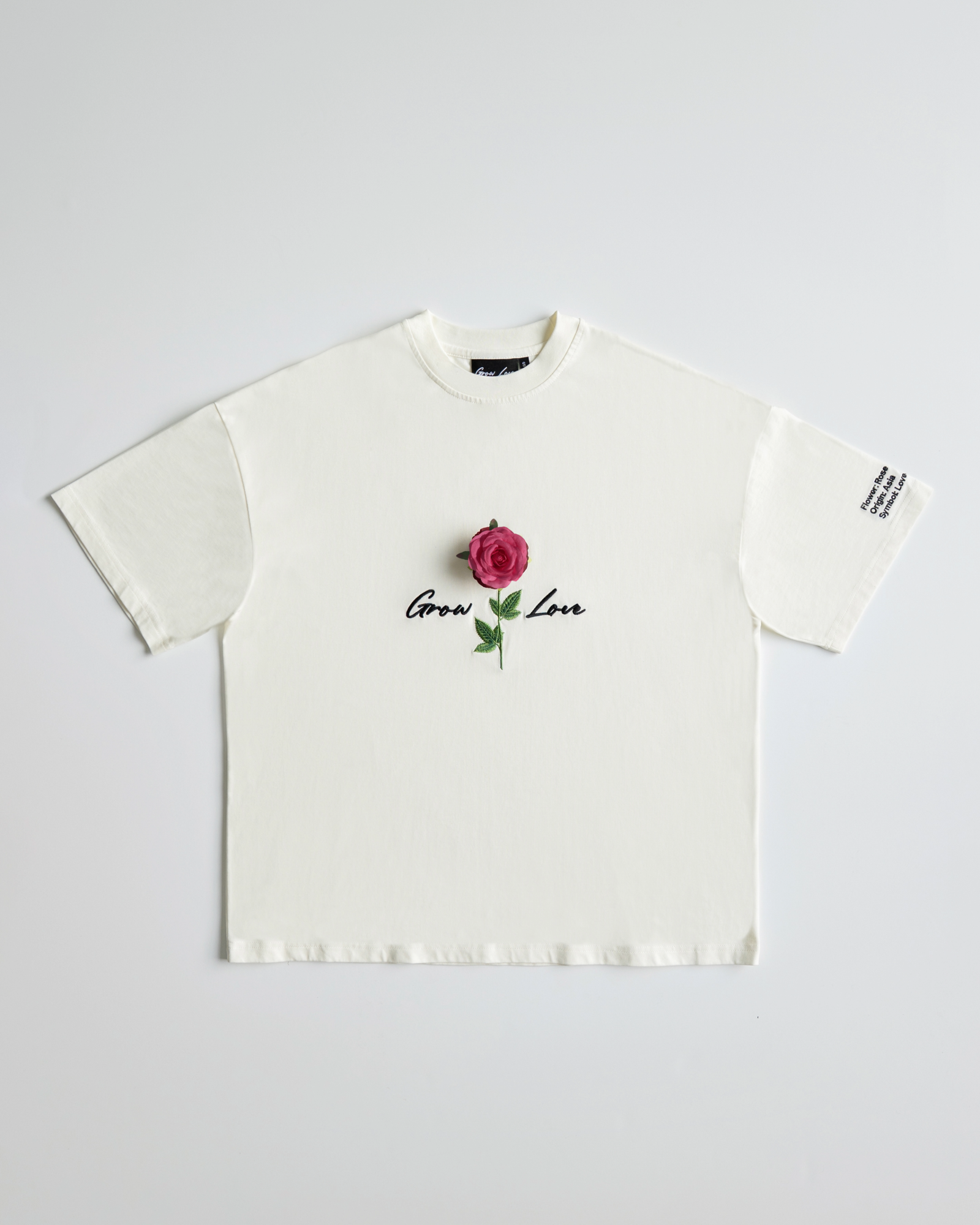 Off White Box Tee – In Between Bloom (+1 Flower) — view 11