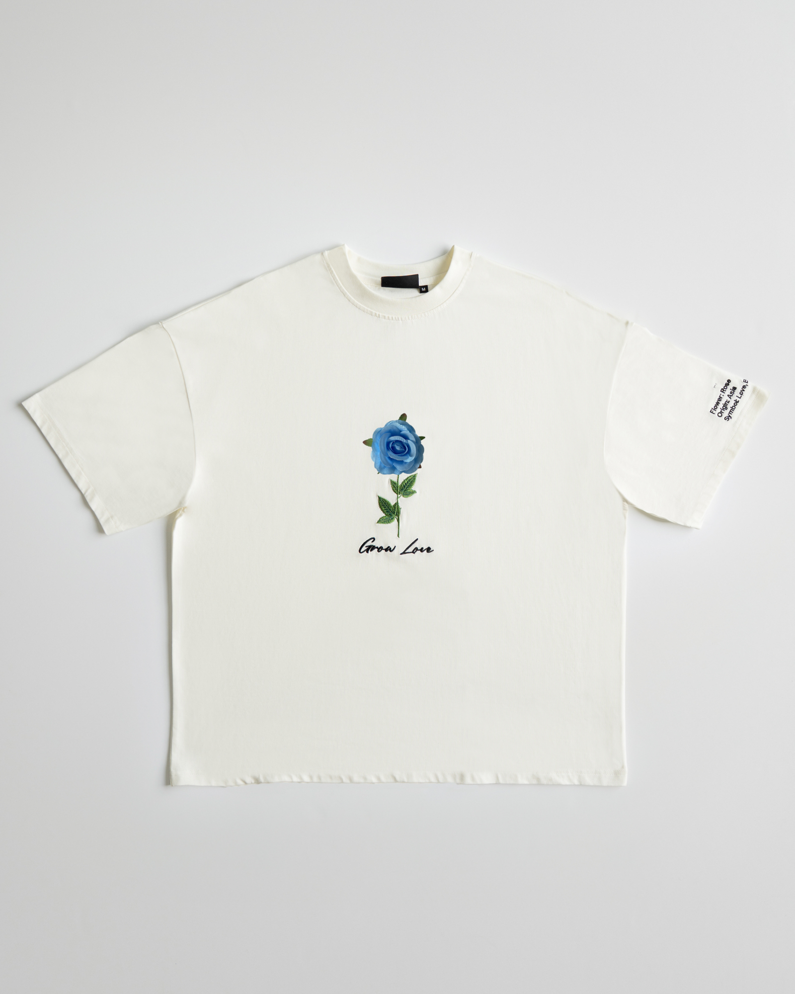 Off White Box Tee – Below the Bloom (+1 Flower) — view 11