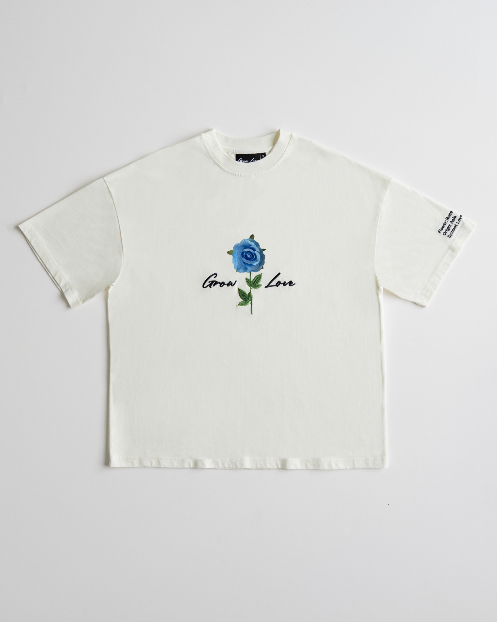 Off White Box Tee – In Between Bloom (+1 Flower) — view 12